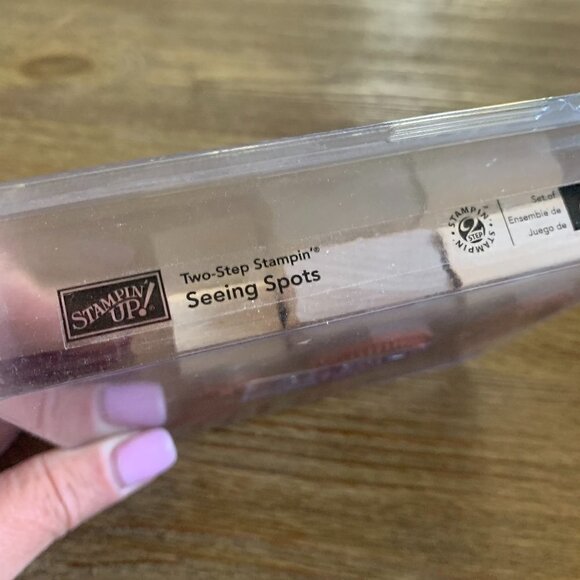 STAMPIN Up! Two Step Stampin Seeing Spots Stamp Set - Picture 3 of 3